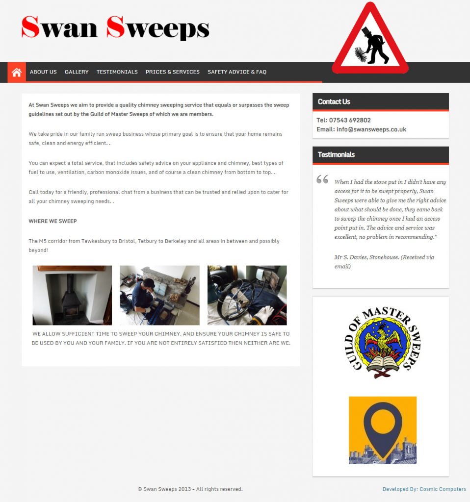 Swan-Sweeps-Website