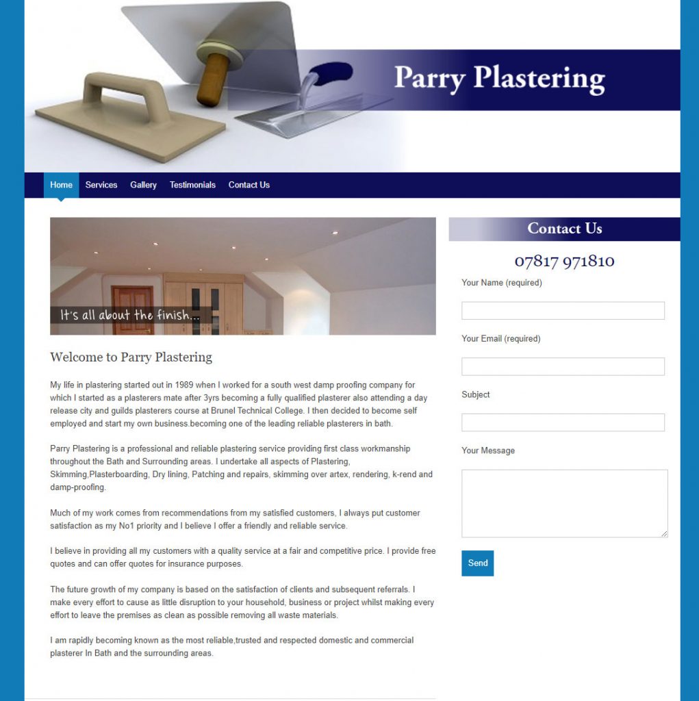 parry-plastering-website